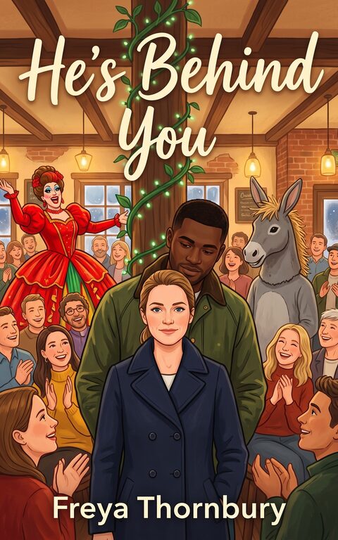 Cover of He's Behind You